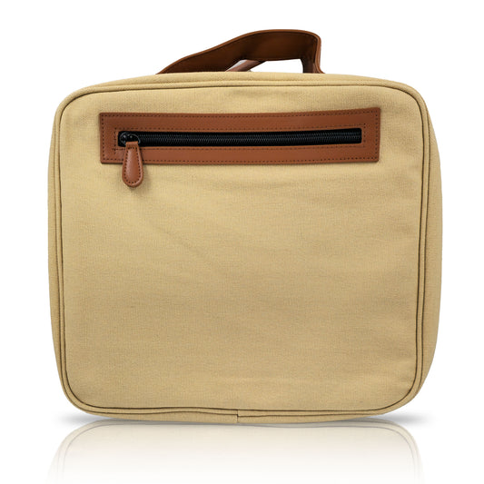 Hanging Toiletry Bag – Bamboo Canvas