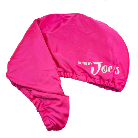 Satin Wrapped Microfiber Hair Towel - Barbie Edition - Joe's Labs