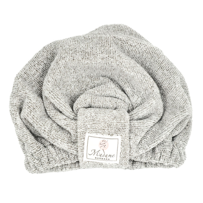 Organic Bamboo Hair Drying cap - Grey - Joe's Labs