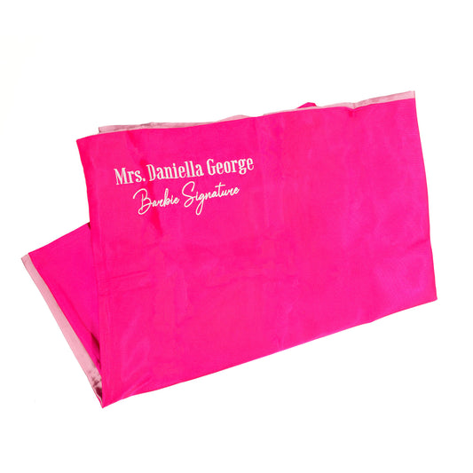 Luxury Satin Pillowcase - Dual Color (Barbie Pink & Light Pink) - Joe's Labs