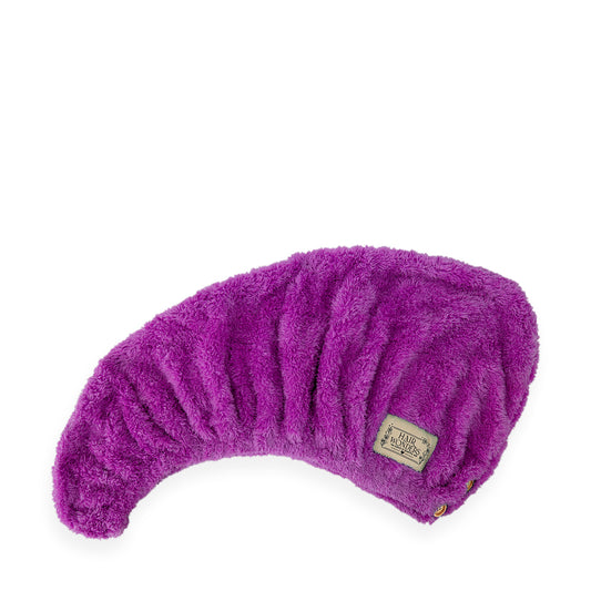 Turban Hair Towel (20x Faster) - Purple - Joe's Labs