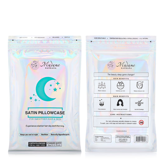 Satin Pillowcase - Tiffany Blue - Joe's Labs