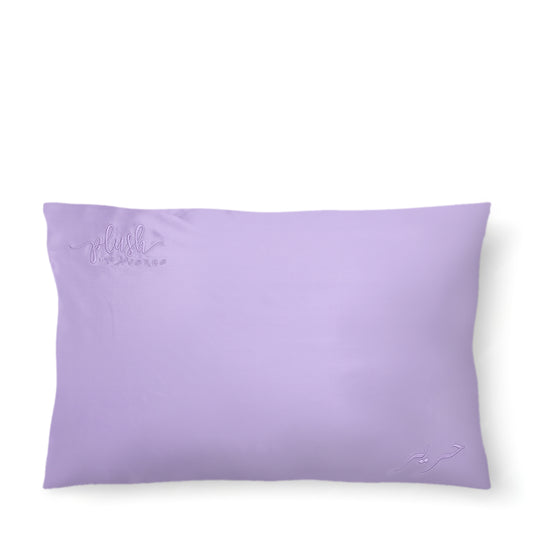 Queen Size Silk Pillowcase - Lavender - Joe's Labs