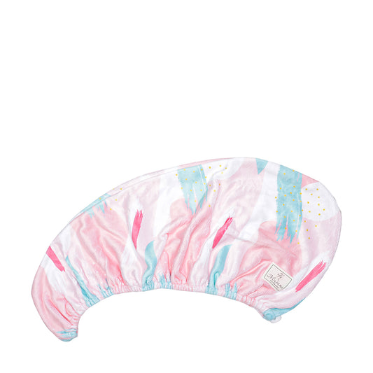 Microfiber Hair Towel - Pinkish Blue - Joe's Labs