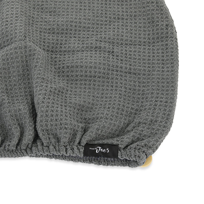 Hair Drying Turban Microfiber - Marine Blue/ Gray - Joe's Labs