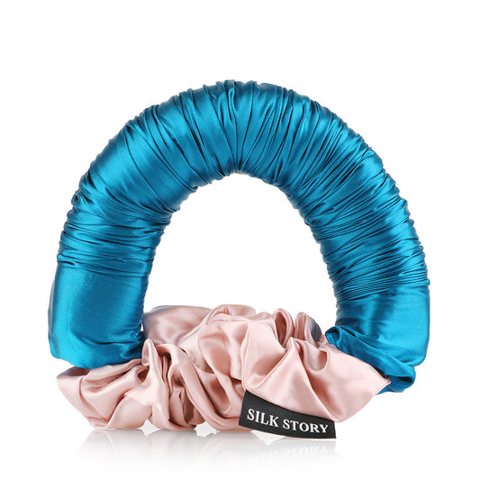 Silk Sweet Dreams Tie - Blue & Pink - Joe's Labs