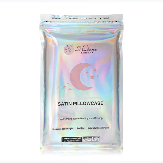 Satin Pillowcase - Pink - Joe's Labs