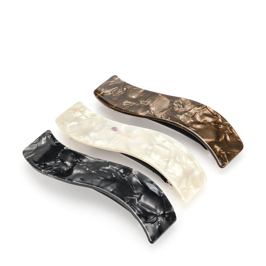 Hinged Hair Clip Acrylic - Joe's Labs