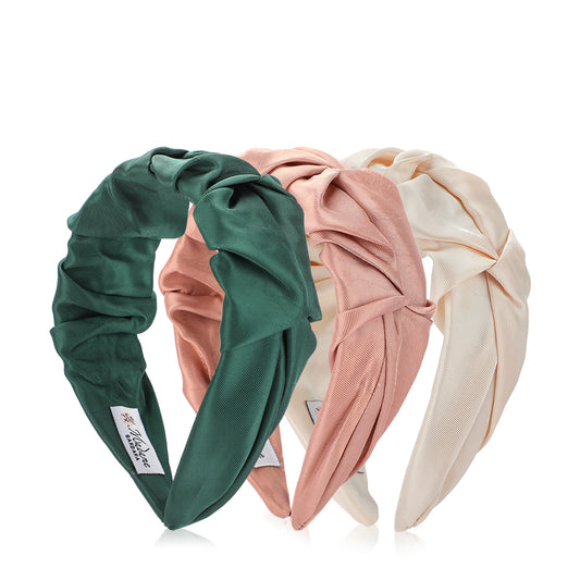Ruched Hair Band Set - 3 pcs - Joe's Labs
