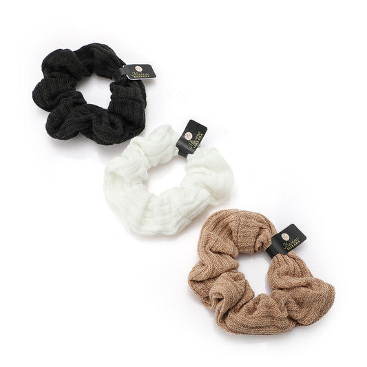 Ribbed Scrunchies Super Set - 3 pcs - Joe's Labs