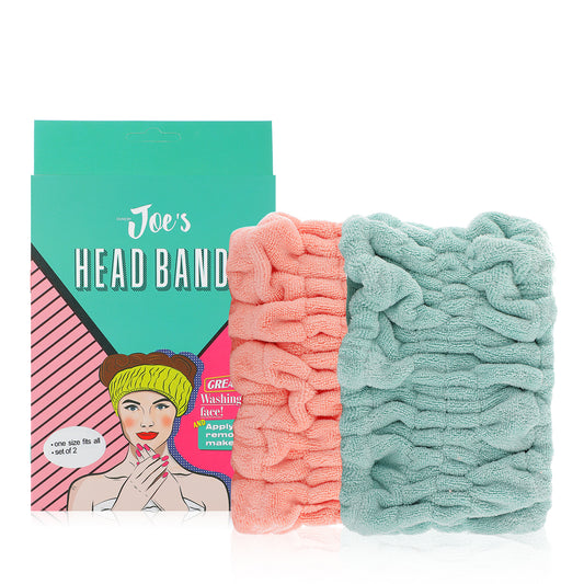 Head Bands - Green & Pink - 2 pcs - Joe's Labs
