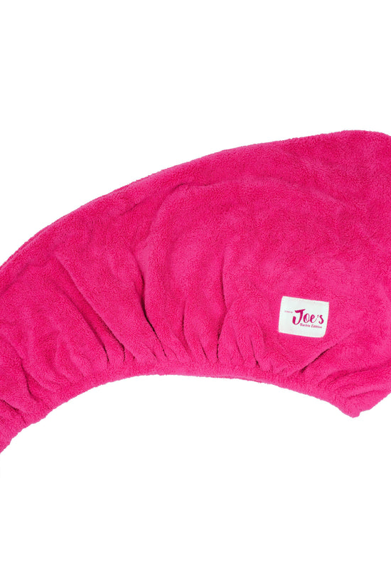Hair  Towel & Satin Pillowcase Set -2 pcs Barbie Pink - Joe's Labs