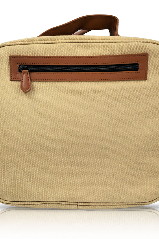 Hanging Toiletry Bag – Bamboo Canvas - Joe's Labs