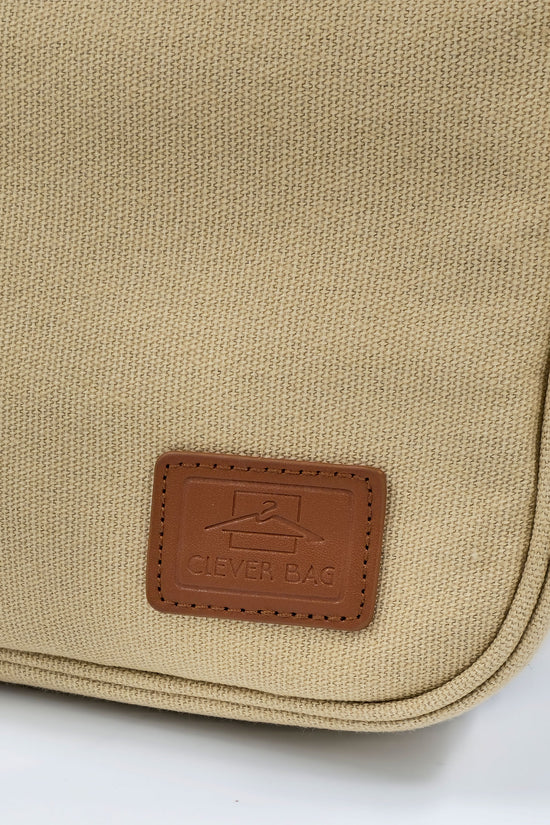 Hanging Toiletry Bag – Bamboo Canvas - Joe's Labs