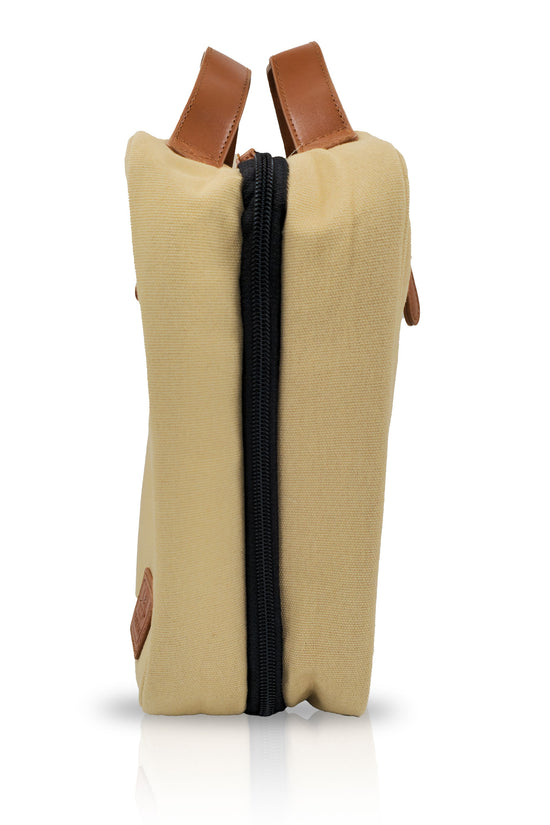 Hanging Toiletry Bag – Bamboo Canvas - Joe's Labs