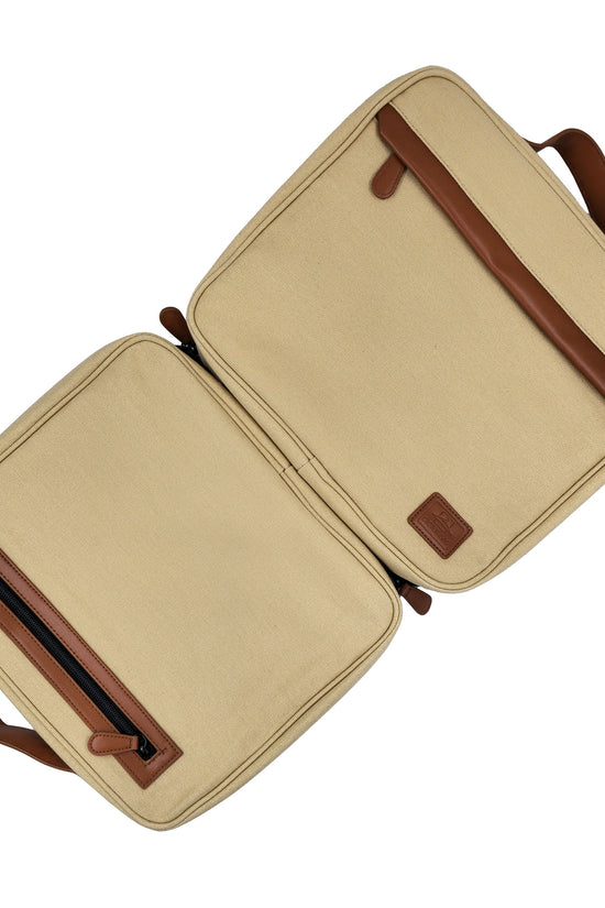 Hanging Toiletry Bag – Bamboo Canvas - Joe's Labs