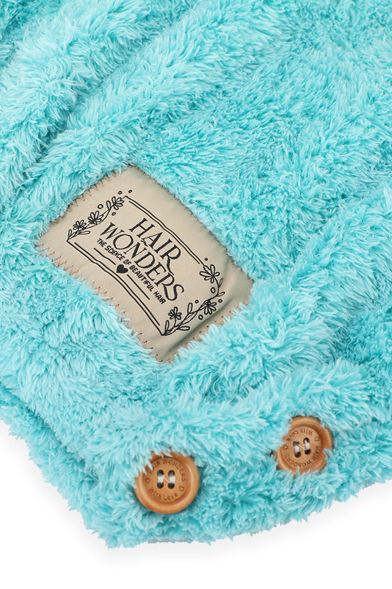 Turban Hair Towel (20x Faster) -Tiffany Blue - Joe's Labs