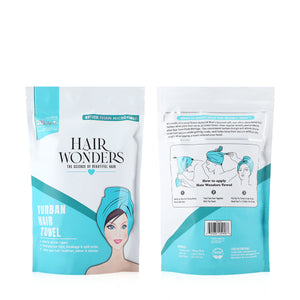 Turban Hair Towel (20x Faster) -Tiffany Blue - Joe's Labs