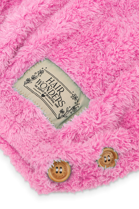 Turban Hair Towel (20x Faster) - Pink - Joe's Labs