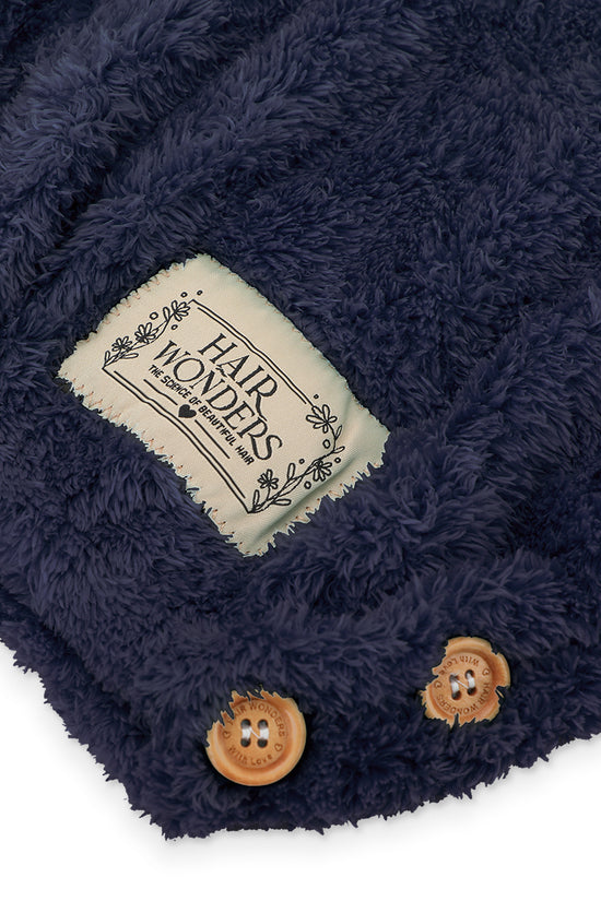 Turban Hair Towel (20x Faster) - Navy Blue - Joe's Labs