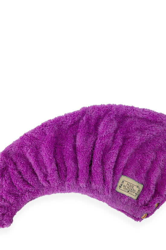 Turban Hair Towel (20x Faster) - Purple - Joe's Labs