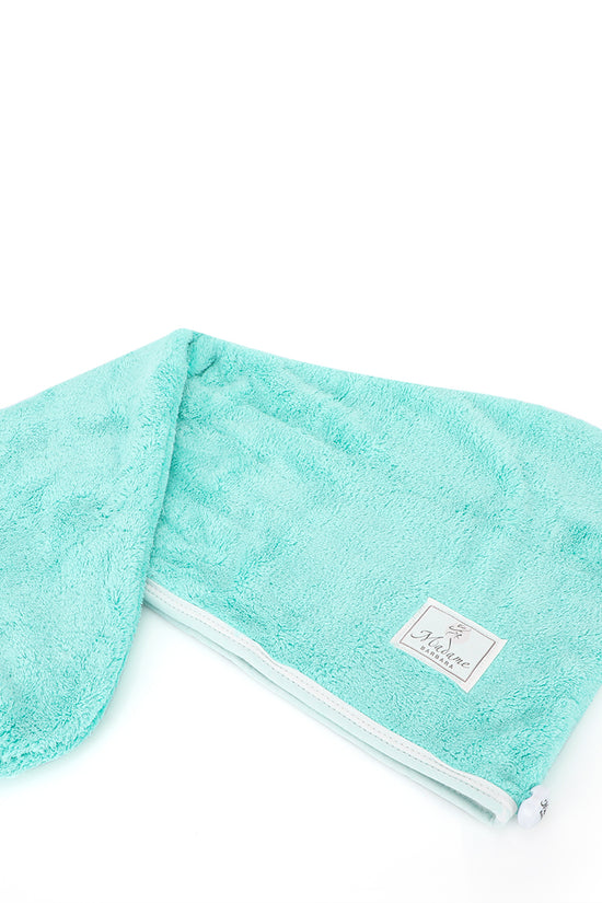 Hair Towel Microfiber 4X faster -Tiffany Blue - Joe's Labs