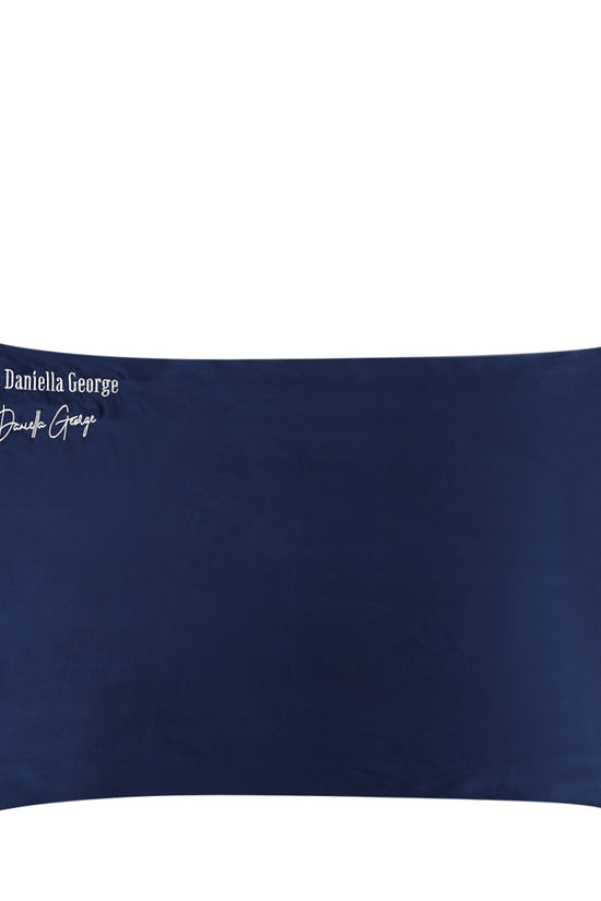 Luxury Satin Pillowcase - Dual Color (Tiffany Blue & Dark Blue) - Joe's Labs