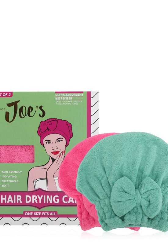 Hair Drying Caps - Pink & Green - 2 Pcs - Joe's Labs