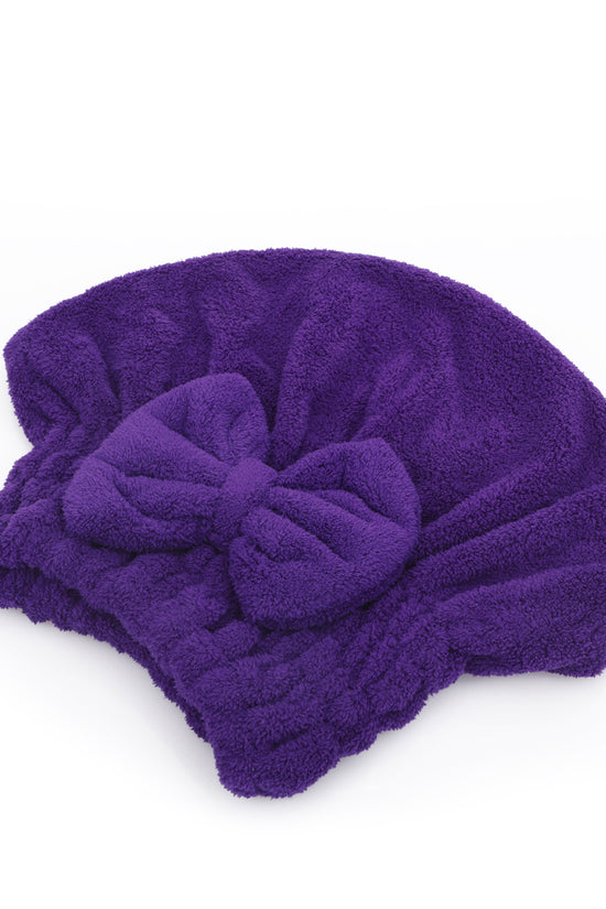 Hair Drying Caps - Tiffany Blue & Purple - 2 Pcs - Joe's Labs