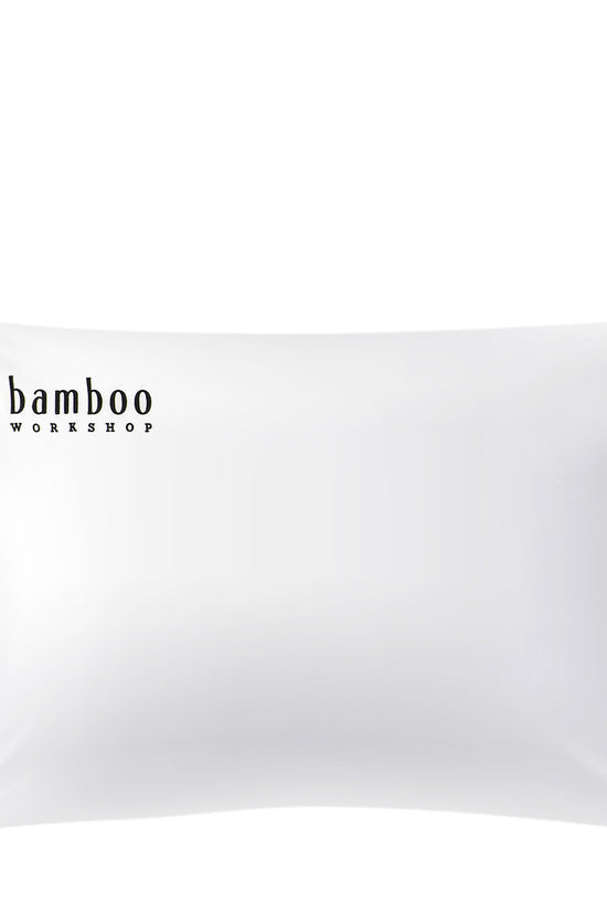 Organic Bamboo Pillowcase - 2 pcs - Mint Green & Off White - Joe's Labs