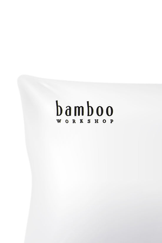 Organic Bamboo Pillowcase - 2 pcs - Mint Green & Off White - Joe's Labs