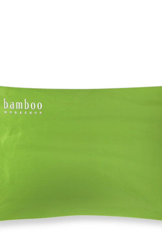 Organic Bamboo Pillowcase - 2 pcs - Mint Green & Off White - Joe's Labs
