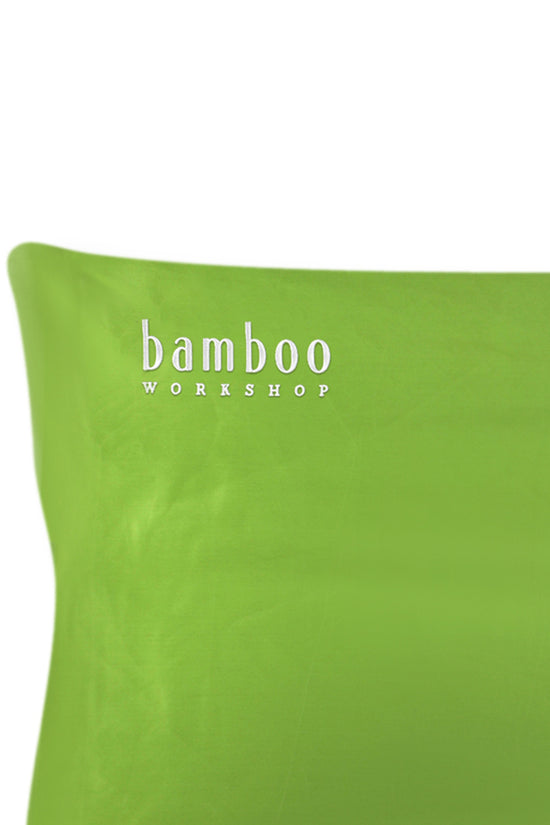 Organic Bamboo Pillowcase - 2 pcs - Mint Green & Off White - Joe's Labs