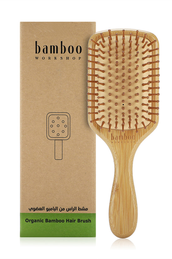 Organic Bamboo Hair Brush - Joe's Labs