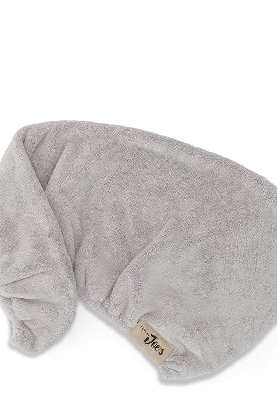 Ultra Absorbent Microfiber Hair Towel - Royal Blue & Grey - Joe's Labs