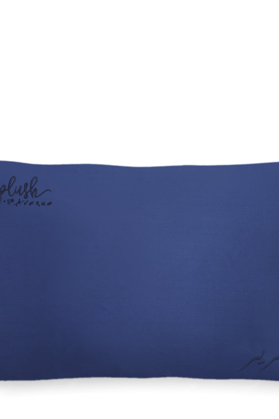 Queen Size Silk Pillowcase - Navy Blue - Joe's Labs