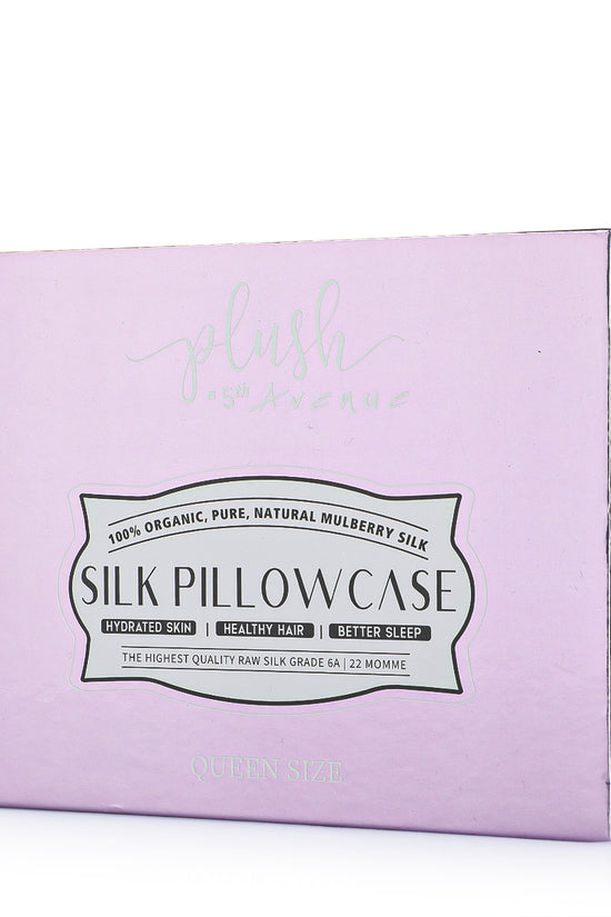 Queen Size Silk Pillowcase - Lavender - Joe's Labs