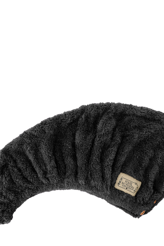 Turban Hair Towel 20x Faster - Black - Joe's Labs