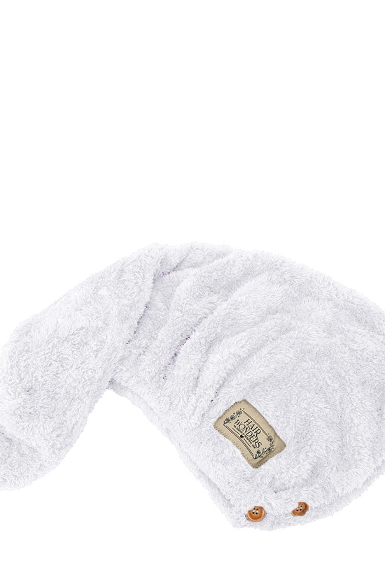 Turban Hair Towel 20x Faster - White - Joe's Labs
