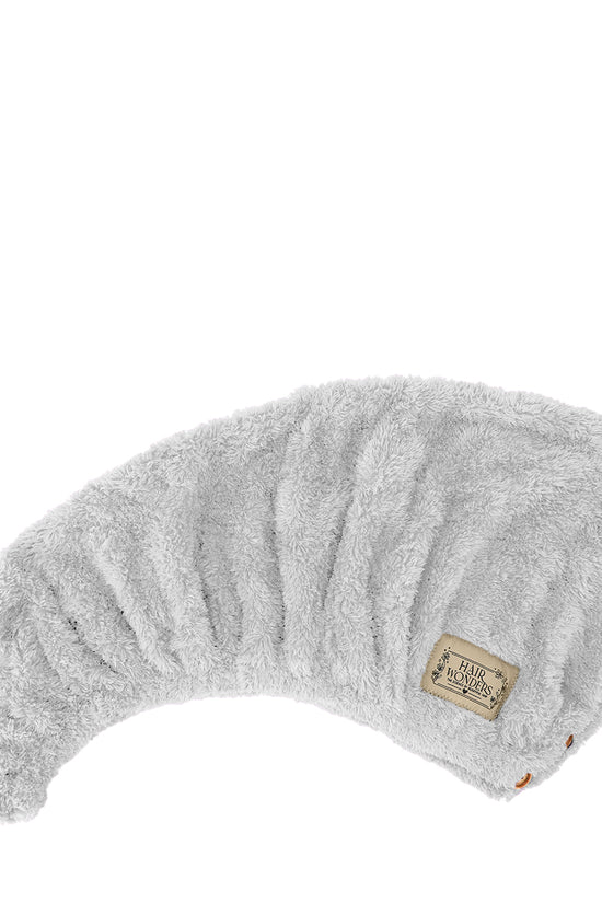 Turban Hair Towel (20x Faster) -Grey - Joe's Labs