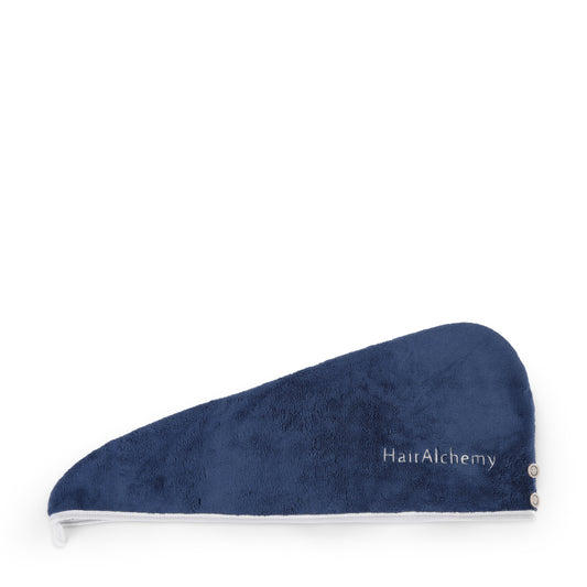 Hair Towel - Navy Blue