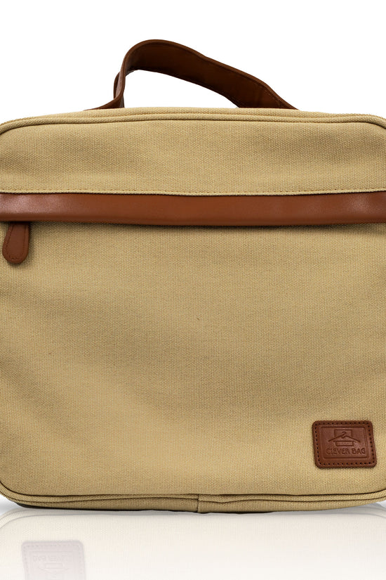 Hanging Toiletry Bag – Bamboo Canvas - Joe's Labs