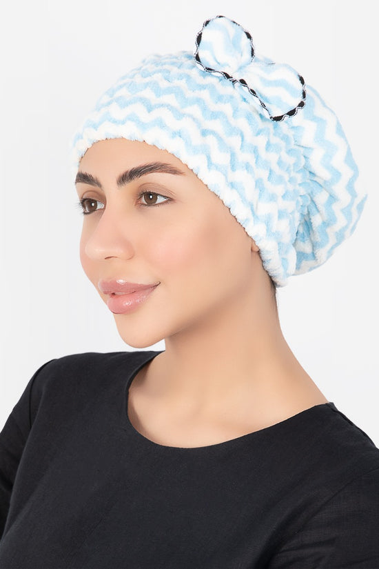 Hair Drying Caps - Blue & Pink - 2 pcs - Joe's Labs