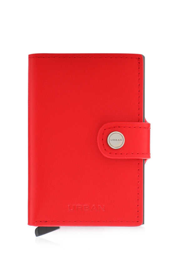 Slim Wallet and Card Holder - Red - Joe's Labs