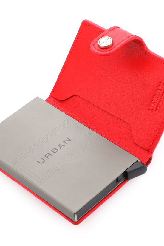 Slim Wallet and Card Holder - Red - Joe's Labs