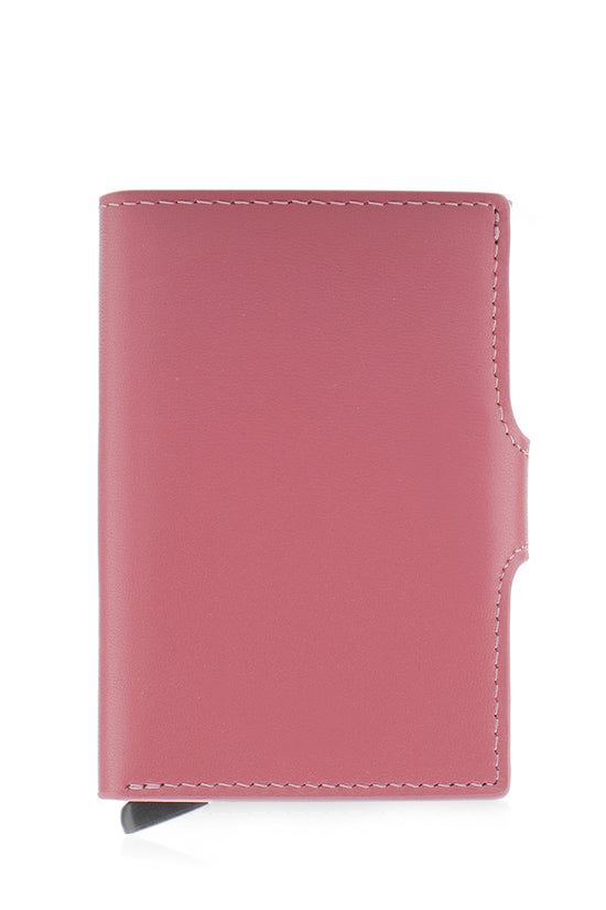 Slim Wallet and Card Holder - Satin Rose - Joe's Labs