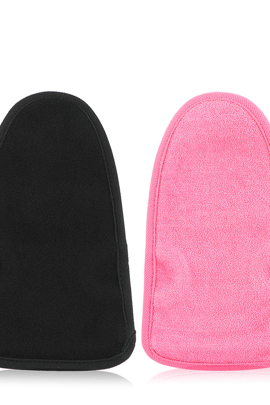 Super Exfoliating Bath Glove  Black-Pink - Joe's Labs
