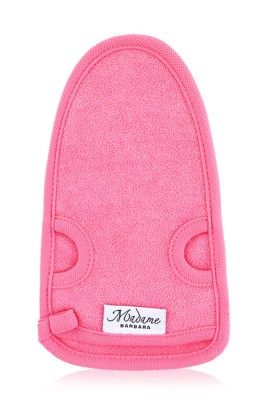 Super Exfoliating Bath Glove  Black-Pink - Joe's Labs