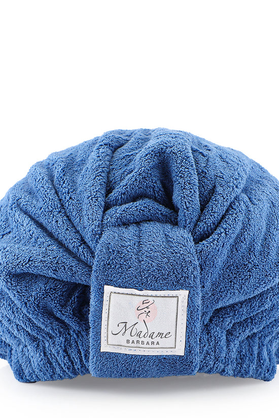 Hair Drying Microfiber Ultra Cap - Navy Blue - Joe's Labs