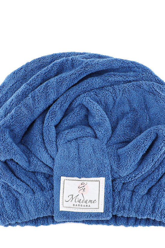 Hair Drying Microfiber Ultra Cap - Navy Blue - Joe's Labs